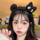 Feihua animal cat headband for face washing, women's high-end and personalized headwear for going out, cute cat 1 piece