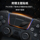 Jemdo is suitable for PS5 handle protective cover slim game console handle silicone protective case anti-slip and anti-sweat rechargeable touch sticker peripheral accessories mechanical purple