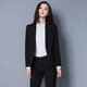 
A bird, spring and autumn professional suit jacket, women's slim-fit college student interview formal work clothes top, single piece 683, black-super single piece S (recommended 78-88Jin [Jin equals 0.5 kg])