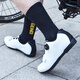 Senyong non-locking cycling shoes for men and women, professional cycling shoes, non-locking power-assisted cycling shoes, mountain bikes, road bike equipment, cycling shoes [white] 41