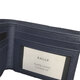 
BALLY men's wallet new cowhide bifold short wallet photo clip card wallet wallet for boyfriend 6305290 dark blue + palladium