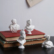 ZSTO David head plaster sculpture ornaments Nordic ins style sketch mini small plaster statue creative desktop decoration David medium size 15CM