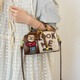 North Bag Fashion Boston Handtasche Frauentasche Neue High-End-Freizeit-vielseitige One-Shoulder Crossbody Body Muttertagsgeschenk Brown