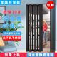 Jinkaidun aluminum alloy folding door kitchen bathroom invisible partition telescopic door balcony sliding door without floor rail custom sliding door red rosewood