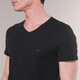 ARMANI/Armani EA 2-piece men's simple and fashionable short-sleeved T-shirt 111647 CC722 Blue + Gray 15935 S