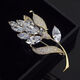 LEMIAO Tulip Brooch Feminine Pin Suit Sweater Retro Exquisite Corsage 2024 New Trend Tulip Brooch A01-203