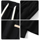 Lomon Casual Pants Men's 2025 Autumn New Versatile Trend Drape Loose Straight Plus Velvet Sports Wide Leg Long Pants Men 926 Black XL