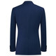 Angel Bird Formal Men's Suit (Top) Work Wool Suit EBB221016 Curtain Blue 50A