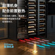 BAIKAILUN thin red wine cabinet constant temperature wine cabinet embedded household wine beverage tea thermostat commercial display refrigerator air-cooled frost-free 1.9 meters single temperature ~ (full version) 380 bottles thick section