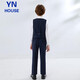 Yinuofang Kinderanzug Weste Anzug Marineblau Anzug 1. Juni Performance Anzug Host Performance Kleid