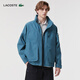 LACOSTE French crocodile men's fashion trend versatile basic casual zipper jacket | BH3767 IY4/Quiet Blue M 50 175