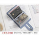 Multiple card slots card holder for men and women, mini compact wallet, multi-functional bank card ID card holder, anti-degaussing card holder, fresh green, double-sided card insertion-12 positions