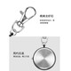 Brangdy pocket watch student exam special watch civil servant nurse keychain hanging watch elderly luminous clear electronic watch silver white background dial clear luminous display alloy shell