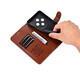 AZNS vivo Y300Pro flip leather case mobile phone case y300Pro+ 5G protection anti-fall front and rear full coverage V2410A soft shell rollover wallet style new business men and women brown
