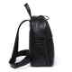 viney first-layer cowhide backpack women's large-capacity lightweight backpack for the elderly leisure sports travel bag college students simple high-looking computer bag black