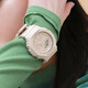 CASIO watch sports octagonal female G-SHOCK student sports electronic Japanese and Korean watch as a gift for your girlfriend Fantasy Nude Pink GMA-S2100-4A