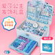 Disney Frozen Hair Accessoires Geschenkbox Set Kinderhaus Spielzeug Mädchen Geburtstag Geschenk Prinzessin Elsa