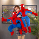 Bei Zhilu Avengers Anime Kissen Puppe Held Plüschtier Spider-Man Iron Man Captain America Stoffpuppe Spider-Man (Station Version) 40/cm