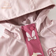 Banxidi Girls' Jacket Spring and Autumn 2025 New Children's Clothes Fashionable Baby Girl Three-in-One Removable Autumn Clothing Children's Clothes Pink Three-in-One Polar Fleece Liner 100 cm