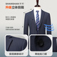 SHANSHAN Shanshan suit suit men's four seasons slim professional formal wear men's suit trousers groom's wedding business jacket SSA233382727 blue 52 /185 recommended 145-160Jin Jin equals 0.5 kg