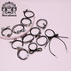 Royal sasa royal salsa hair rope hair tie 12-piece combination set basic elastic rubber band small fresh hair tie accessories