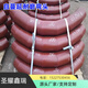 Lined ceramic wear-resistant elbow Mine coal ash conveying pipeline self-propagating ceramic composite 90 wear-resistant elbow DN600 complete carbon steel