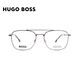 Hugo Boss (Hugo Boss) Myopia Brille Rahmen Rahmen Männer und Frauen optischer Rahmen Silbergrau Rahmen Silbergrau Tempel 1449 9t9 55 mm