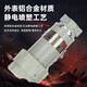 Sparkless explosion-proof aviation plug 220V single-phase three-four-pole industrial pin connector 380V fixed YT/GZ with pin 100A male + female seat set 100A
