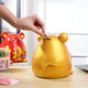 Kuiying (Kuiying) rata de zodiac Piggy Bank solo entra pero no hojas, se puede tomar con gran capacidad regalo para niños, lindos ornamentos de piggy ornamentos rojos (no deseables) 19*19*20cm