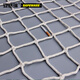 Ansairui Nylon Seilsicherheit Nettokonstruktion Antifall-Netto-Isolation Netto-Autoversiegelung Nettozaun Durchmesser 5 mm Breite 3m lang 5m Maschenloch 5 cm 12532