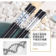 Fully booked chopsticks household alloy chopsticks anti-mold, anti-slip, high temperature resistant, non-mouldy, stainless, one pair per person, color-separated meal household chopsticks set tableware 5 pairs