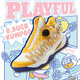Kumpoo [Little Yellow Duck Co-Bender] G826S Shuangfeng Badminton Shoes Shuangfeng Houyi Pro Badminton обувь та же модель для мужчин и женщин KH-G826S B.Duck Белый/желтый/синий 40