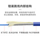Armored fiber optic patch cord SC to LC-FC-ST rat-proof and tensile-resistant single-mode single-core 10M/30/50m pigtail extension Telecom-grade armored single-mode single-core SC-FC 60m