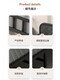 Folding bed sheets for home simple beds for extra beds 1.2 meters reinforced lunch break hard board small bed adult office iron bed two folding bed black frame 120cm wide bed head without soft bag]