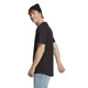 Adidas Herrenkleidung gedrucktes T-Shirt Lose atmungsaktiven lässigen Sportarten Runde Nacken Kurzarm GP4826 IC9793 S
