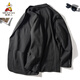 Scarecrow's daily single god clothes coolmax spring and summer thin men's breathable elastic casual and iron-free suit jacket upgraded black A829 L 175