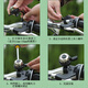 HOTUN bicycle bell loud mountain bike bell old-fashioned horn children's bicycle accessories universal XLD-02 silver