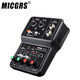 MICGRS mobile computer live broadcast sound card set USB sound card high-definition recording professional post-dubbing radio music arranger delivery audiobook anchor guitar instrument 48V Q12 (computer only)