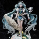 Hatsune Miku Figur Pipa Hatsune überfallen auf zehn Seiten der zweiten Dimension Sailor Moon Model Ornament Blind Box Hatsune Miku Wünsche [ewiges Land] Höhe über 20 cm