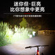 Oaks bicycle light headlight strong light charging night rider flashlight mountain road children's bicycle light cycling light equipment