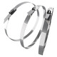 
Kraftwell self-locking 304 stainless steel cable tie tie wire garden outdoor marine bundling fixing cable tightening OT3300 7.9*300mm 20 units OT3291