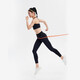 Keep Quick-drying elastic high-waisted hip-lifting women's sports yoga pants fitness pants tight and slimming 12499 classic black M