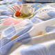 Nanjiren home textile quilt cover single piece Xinjiang 100 cotton 40 count pure cotton twill high count double quilt cover bedding Qianqian Yang [100% cotton comfortable and soft] 1.8m bed sheet four-piece set - quilt cover 200*230cm
