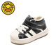 G.DUCKKIDS baby shoes winter soft sole toddler shoes 01-2 years old girls baby cotton shoes men plus velvet thickened warm shoes plus velvet beige inner length 12.5cm size 17