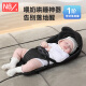 Newbell Baby Carrier Waist Stool Baby Newborn Horizontal Hold Baby Tool Multifunctional Front and Back Child Holding Stool Cool Black Gold: Horizontal Hold Carrier, Suitable for 0-6 Months