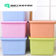 Tiannan Brothers Extra große verdickte Plastiklagerstaierkasten Desktop -Aufbewahrungsbox und Organisation Box Kleidung Aufbewahrungsbox SN3524 Pink 35# Länge 45* Breite 32* Höhe 25