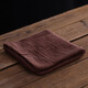 Sweet encounter handmade pure cotton and linen double-layer thickened absorbent tea towel cotton fabric tea rag Japanese Zen tea cloth brown