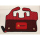 
Excavator foot pad Sany 5560-975-9215-975-8 foot pad cab floor glue customization Sany 135/155-10 black