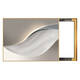 Moderne einfache Messkasten-Dekoration Malerei minimalistischer abstrakter Schwachstrom-Kasten-Abdeckungs-Maler-Restaurant Distribution Box Hängende Malerei ohne Loch Stanze JD11762 [Abstract Space] 70*50 cm (Cover 60*40) Hydraulisch schwarzer Rahmen