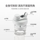 LOCK&LOCK large-capacity water cup tritan sports shake cup portable handle kettle men's and women's plastic cup 800ML gray